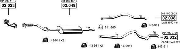 Asmet ME012480 - Ispušni sistem www.molydon.hr