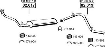 Asmet ME012255 - Ispušni sistem www.molydon.hr