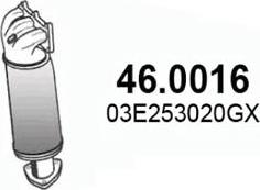 ASSO 46.0016 - Katalizator www.molydon.hr