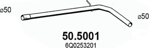 ASSO 50.5001 - Ispušna cijev www.molydon.hr