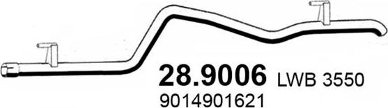 ASSO 28.9006 - Ispušna cijev www.molydon.hr