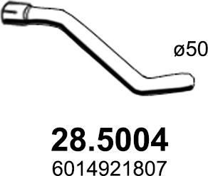 ASSO 28.5004 - Ispušna cijev www.molydon.hr