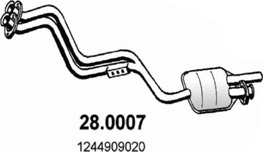 ASSO 28.0007 - Katalizator www.molydon.hr