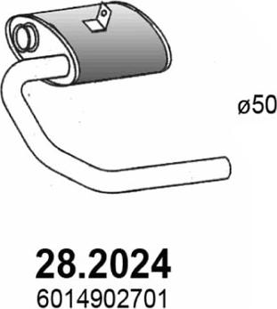 ASSO 28.2024 - Prednji Ispušni lonac www.molydon.hr