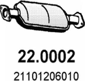 ASSO 22.0002 - Katalizator www.molydon.hr