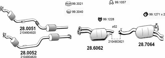 ASSO ART4040 - Ispušni sistem www.molydon.hr