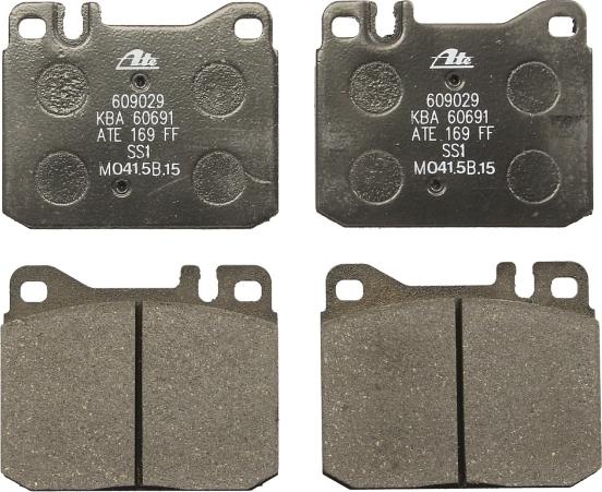 ATE 13.0460-9029.2 - Komplet Pločica, disk-kočnica www.molydon.hr