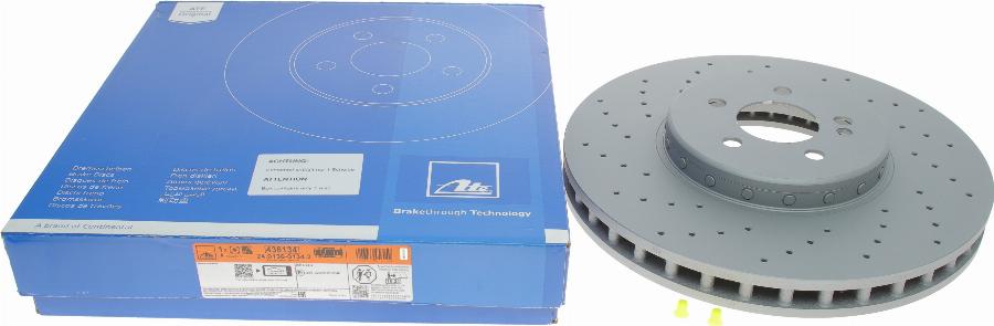 ATE 24.0136-0134.2 - Kočioni disk www.molydon.hr