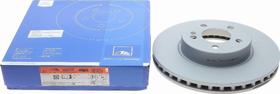 ATE 24.0128-0330.1 - Kočioni disk www.molydon.hr