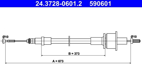 ATE 24.3728-0601.2 - Sajla, mehanizam za aktiviranje kvacila www.molydon.hr