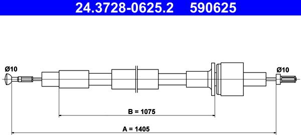 ATE 24.3728-0625.2 - Sajla, mehanizam za aktiviranje kvacila www.molydon.hr