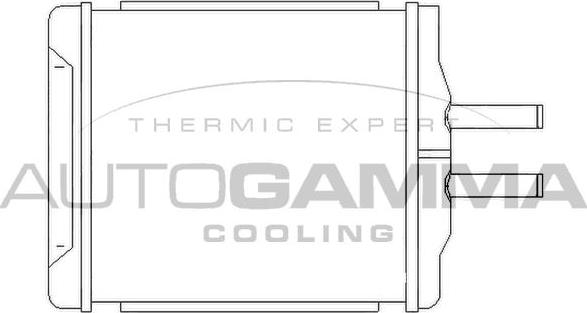 Autogamma 104937 - Izmjenjivač topline, grijanje unutrasnjeg prostora www.molydon.hr