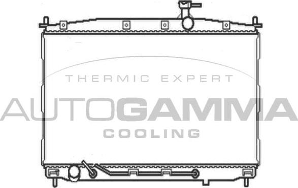 Autogamma 104644 - Hladnjak, hladjenje motora www.molydon.hr