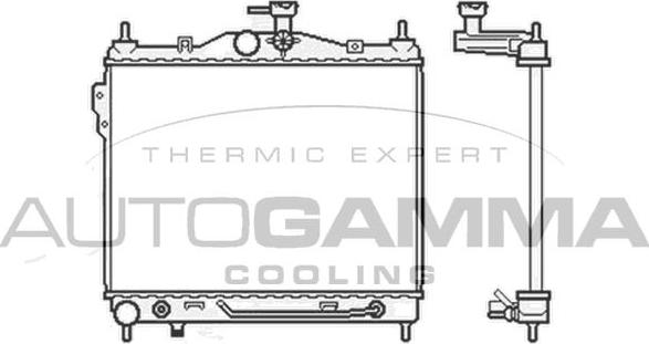 Autogamma 104076 - Hladnjak, hladjenje motora www.molydon.hr