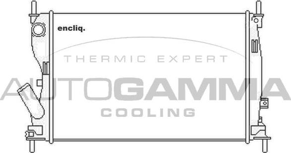 Autogamma 104241 - Hladnjak, hladjenje motora www.molydon.hr