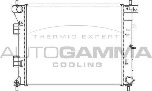 Autogamma 105988 - Hladnjak, hladjenje motora www.molydon.hr
