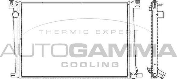 Autogamma 105416 - Hladnjak, hladjenje motora www.molydon.hr