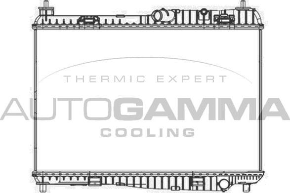 Autogamma 105522 - Hladnjak, hladjenje motora www.molydon.hr