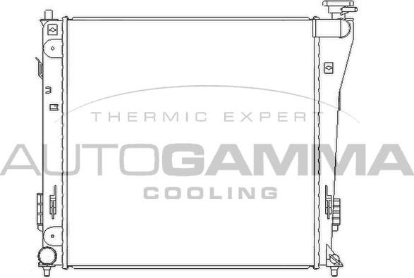 Autogamma 105837 - Hladnjak, hladjenje motora www.molydon.hr