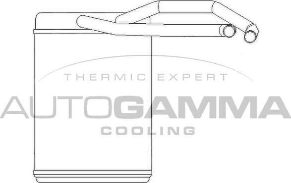 Autogamma 105232 - Izmjenjivač topline, grijanje unutrasnjeg prostora www.molydon.hr