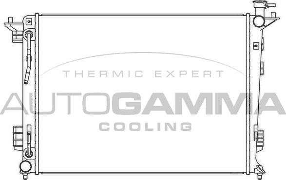 Autogamma 105795 - Hladnjak, hladjenje motora www.molydon.hr