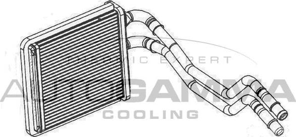 Autogamma 105706 - Izmjenjivač topline, grijanje unutrasnjeg prostora www.molydon.hr