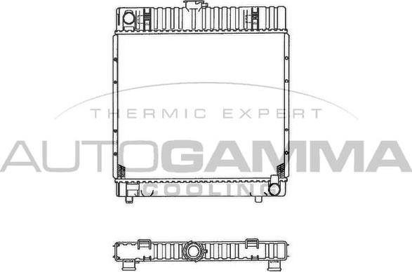 Autogamma 100527 - Hladnjak, hladjenje motora www.molydon.hr