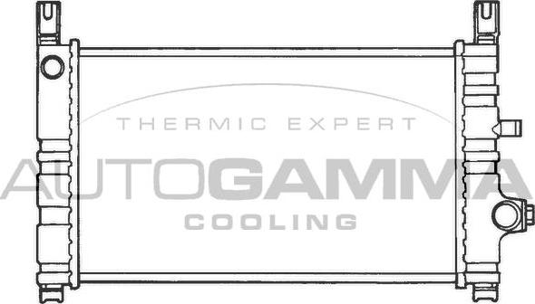 Autogamma 100355 - Hladnjak, hladjenje motora www.molydon.hr