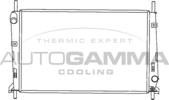 Autogamma 100370 - Hladnjak, hladjenje motora www.molydon.hr