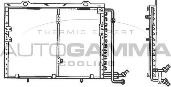Autogamma 101730 - Kondenzator, klima-Uređaj www.molydon.hr