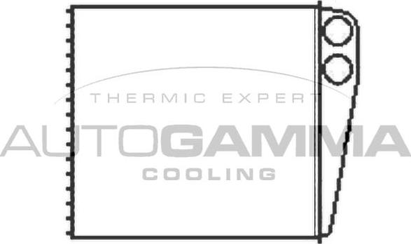 Autogamma 103542 - Izmjenjivač topline, grijanje unutrasnjeg prostora www.molydon.hr