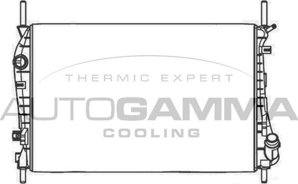 Autogamma 103157 - Hladnjak, hladjenje motora www.molydon.hr