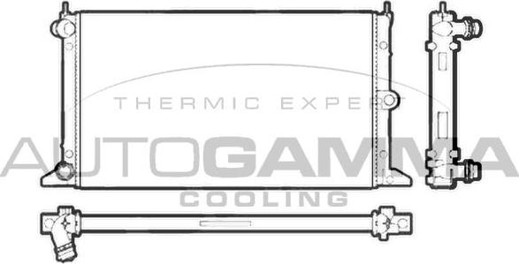Autogamma 102951 - Hladnjak, hladjenje motora www.molydon.hr