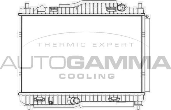 Autogamma 107581 - Hladnjak, hladjenje motora www.molydon.hr