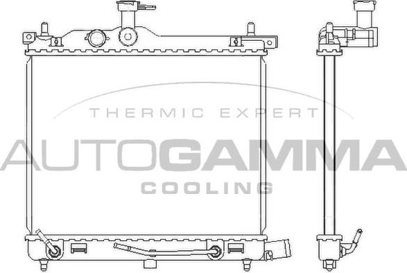 Autogamma 107579 - Hladnjak, hladjenje motora www.molydon.hr