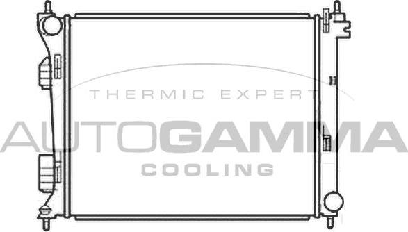Autogamma 107069 - Hladnjak, hladjenje motora www.molydon.hr