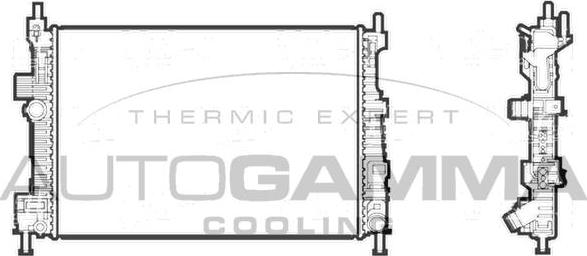 Autogamma 107214 - Hladnjak, hladjenje motora www.molydon.hr