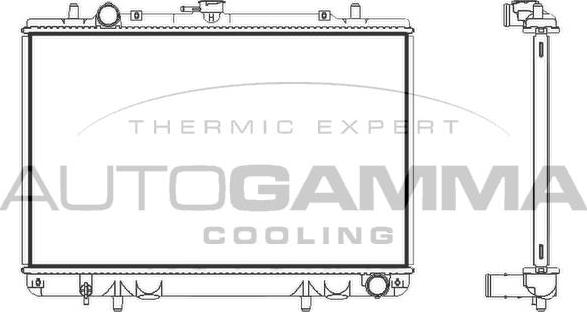 Autogamma 107794 - Hladnjak, hladjenje motora www.molydon.hr