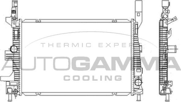 Autogamma 110022 - Hladnjak, hladjenje motora www.molydon.hr