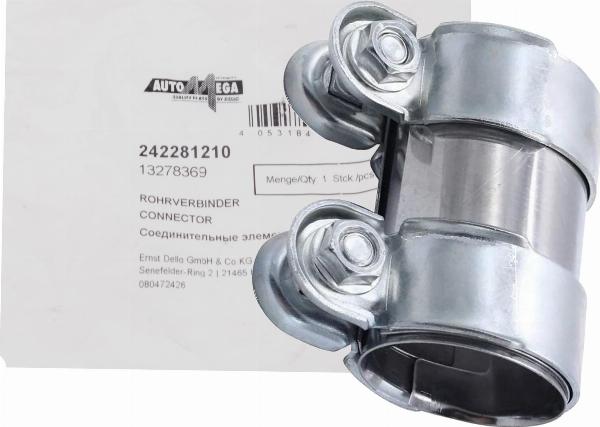 Automega 242281210 - Cijevne spojnice, Ispušni sistem www.molydon.hr