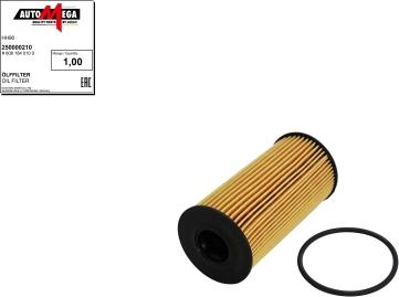 Automega 250000210 - Filter za ulje www.molydon.hr