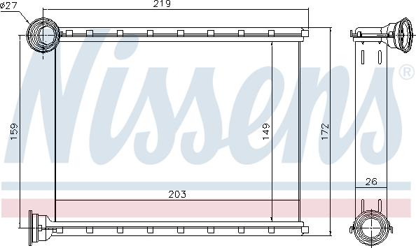 AVA MS6810 - Izmjenjivač topline, grijanje unutrasnjeg prostora www.molydon.hr