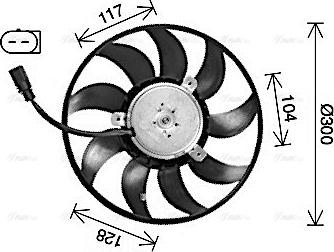 Ava Quality Cooling AI7528 - Ventilator, hladjenje motora www.molydon.hr