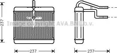 Ava Quality Cooling AU 6060 - Izmjenjivač topline, grijanje unutrasnjeg prostora www.molydon.hr