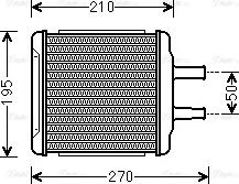 Ava Quality Cooling DWA6088 - Izmjenjivač topline, grijanje unutrasnjeg prostora www.molydon.hr