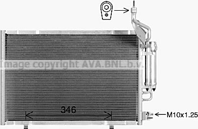 Ava Quality Cooling FD5696D - Kondenzator, klima-Uređaj www.molydon.hr