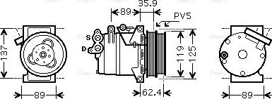Ava Quality Cooling FDAK433 - Kompresor, klima-Uređaj www.molydon.hr