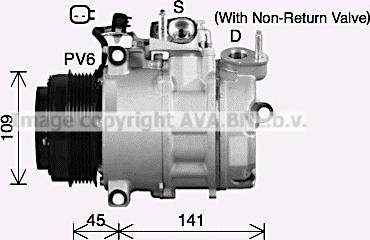 Ava Quality Cooling FDK692 - Kompresor, klima-Uređaj www.molydon.hr