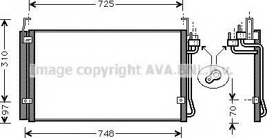 Ava Quality Cooling HY 5071 - Kondenzator, klima-Uređaj www.molydon.hr