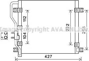Ava Quality Cooling HY5376 - Kondenzator, klima-Uređaj www.molydon.hr